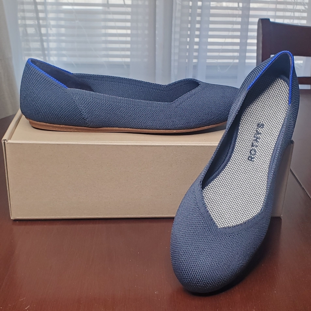 ROTHY'S THE FLAT SQUARE NAVY